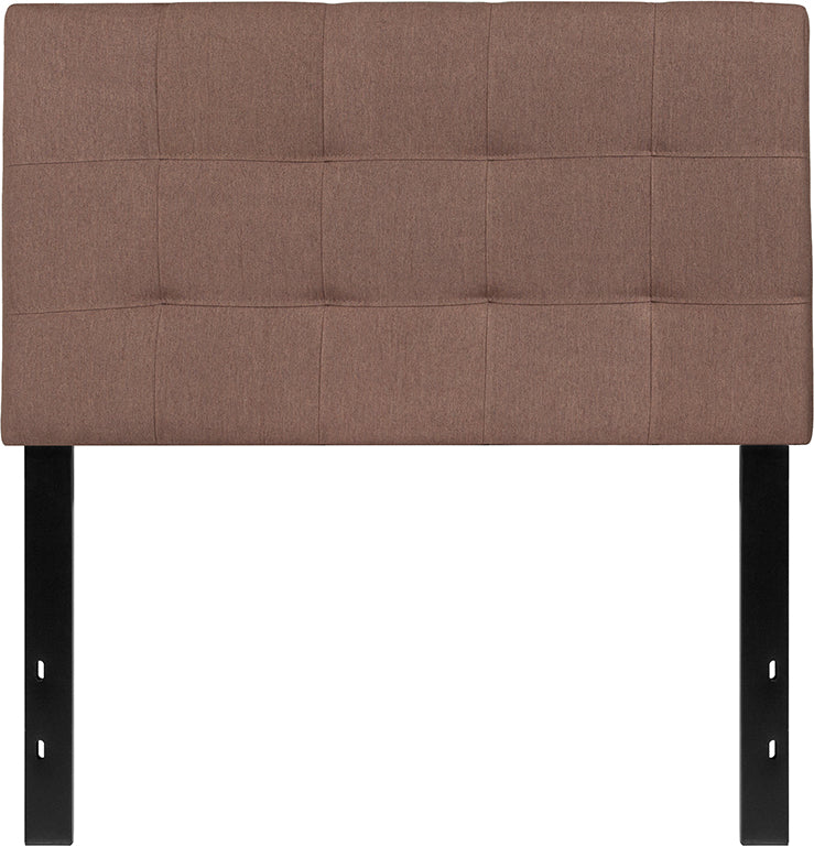 Twin Headboard-camel Fabric