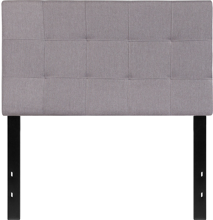 Twin Headboard-gray Fabric