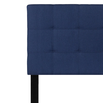 Twin Headboard-navy Fabric