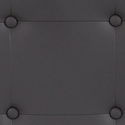 Full Headboard-gray Vinyl