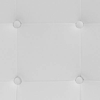 Full Headboard-white Vinyl