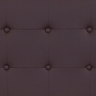 King Headboard-brown Vinyl