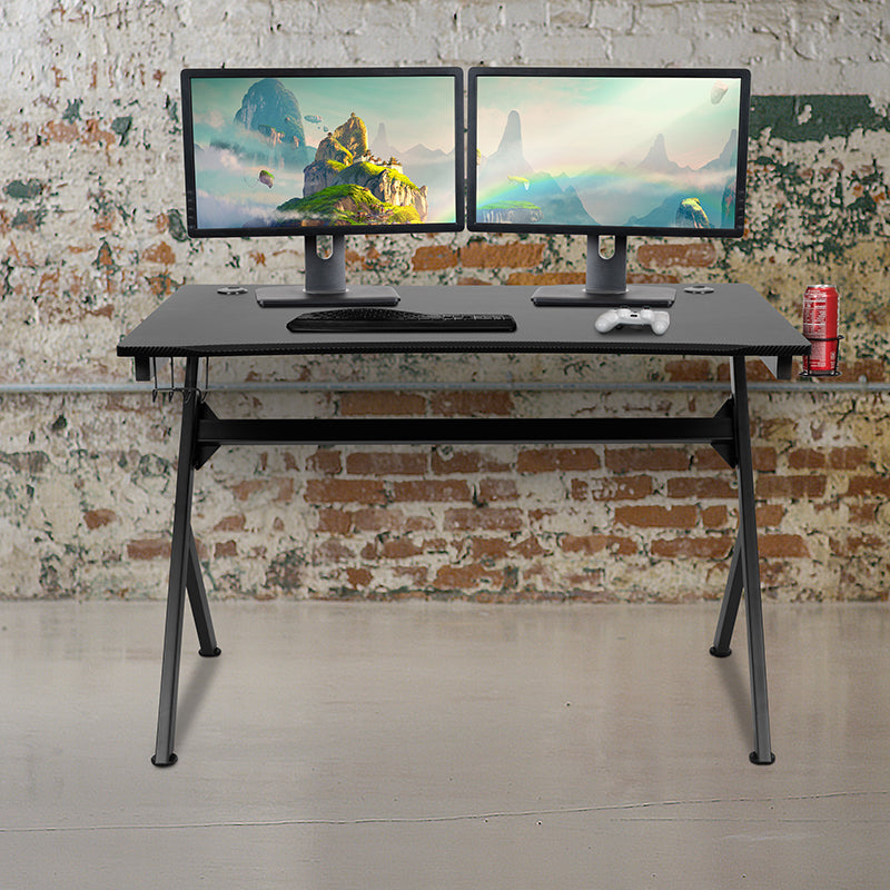 Black Computer Gaming Desk