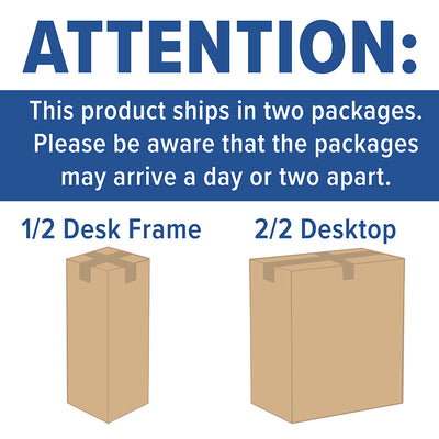 Black Electric Standing Desk