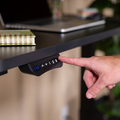 Black Electric Standing Desk
