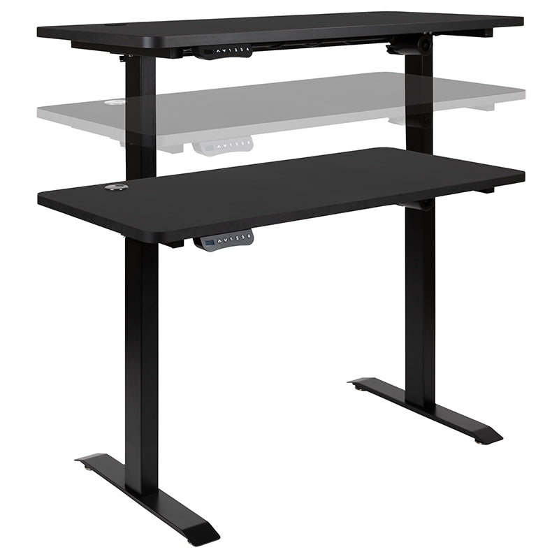 Black Electric Standing Desk