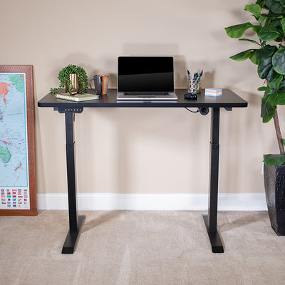 Black Electric Standing Desk