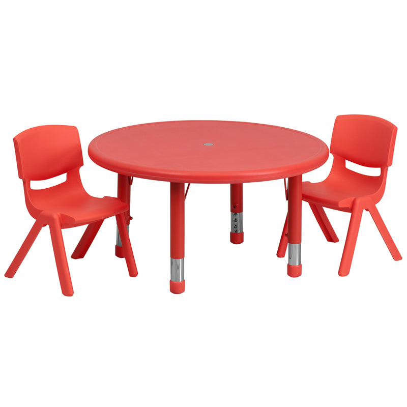 33rd Red Activity Table Set