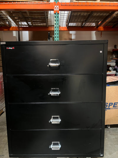 PRE OWNED FIRE KING LATERAL FILE CABINET