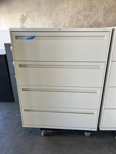 PRE-OWNED 42" HON LATERAL FILES