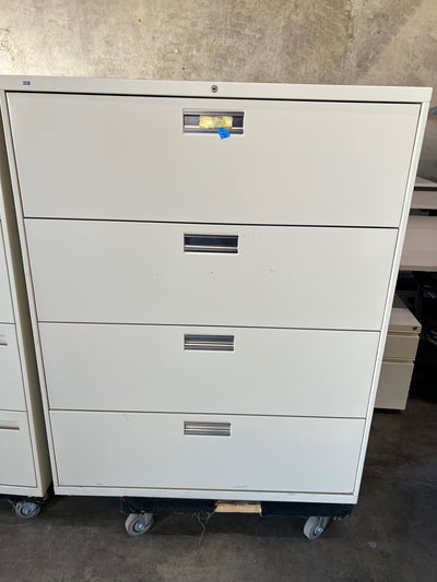 PRE-OWNED 42" HON LATERAL FILES