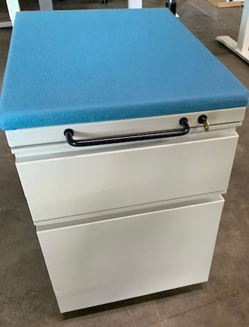PRE-OWNED HERMAN MILLER MOBILE PEDS