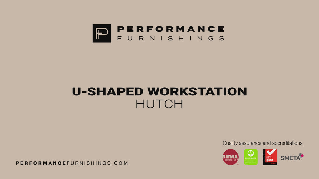Assembly video: U-Workstation Hutch  17