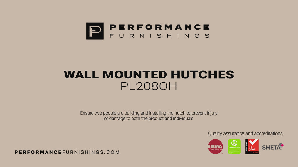 Assembly video: Hutch PL208 OH  18