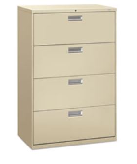 HON COMPANY 600 Series Four-Drawer Lateral File 36"W - Miramar Office