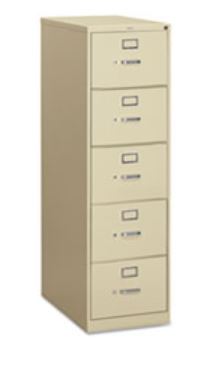 HON COMPANY 310 Series Five-Drawer Full-Suspension File Legal - Miramar Office