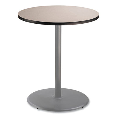 Cafe Table, 36" Diameter X 42h, Round Top/base, Gray Nebula Top, Gray Base, Ships In 1-3 Business Days