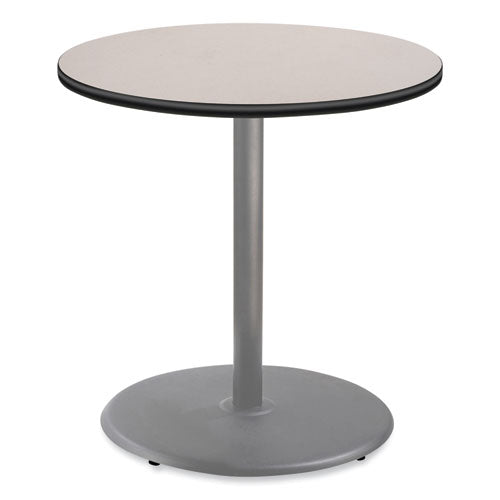 Cafe Table, 36" Diameter X 36h, Round Top/base, Gray Nebula Top, Gray Base, Ships In 1-3 Business Days