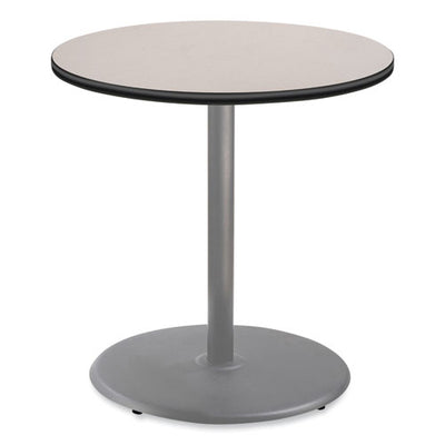 Cafe Table, 36" Diameter X 36h, Round Top/base, Gray Nebula Top, Gray Base, Ships In 1-3 Business Days