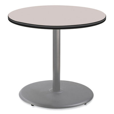 Cafe Table, 36" Diameter X 30h, Round Top/base, Gray Nebula Top, Gray Base, Ships In 1-3 Business Days