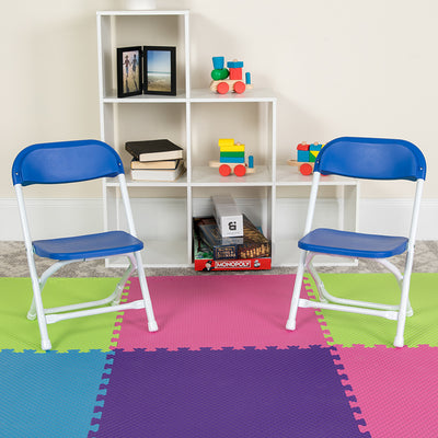 Kids Blue Folding Chair