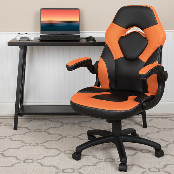 Orange Racing Gaming Chair Miramar Office