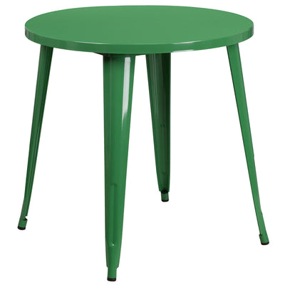 30rd Green Metal Table