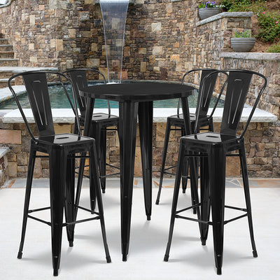 30rd Black Metal Bar Set