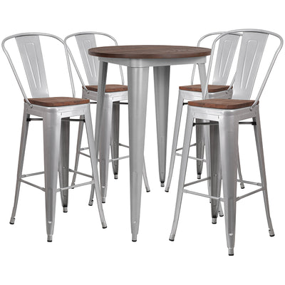 30rd Silver Metal Bar Set