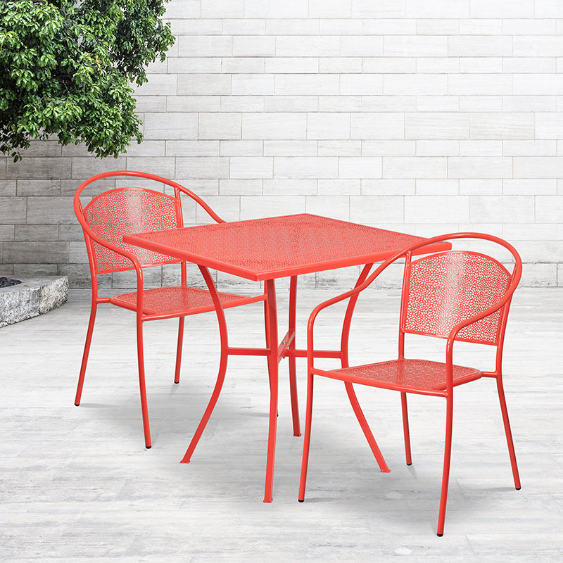28sq Coral Patio Table Set