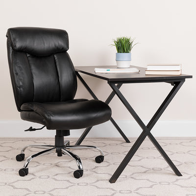 Black 400lb High Back Chair
