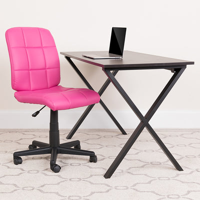 Pink Mid-back Task Chair