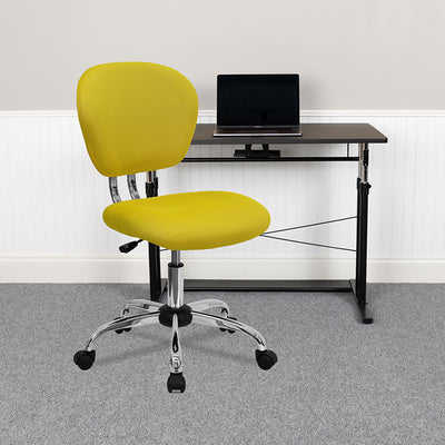 Yellow Mid-back Task Chair