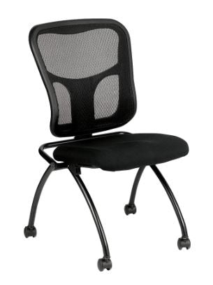 Eurotech Flip Armless Nesting Chair Fabric / Mesh - Miramar Office