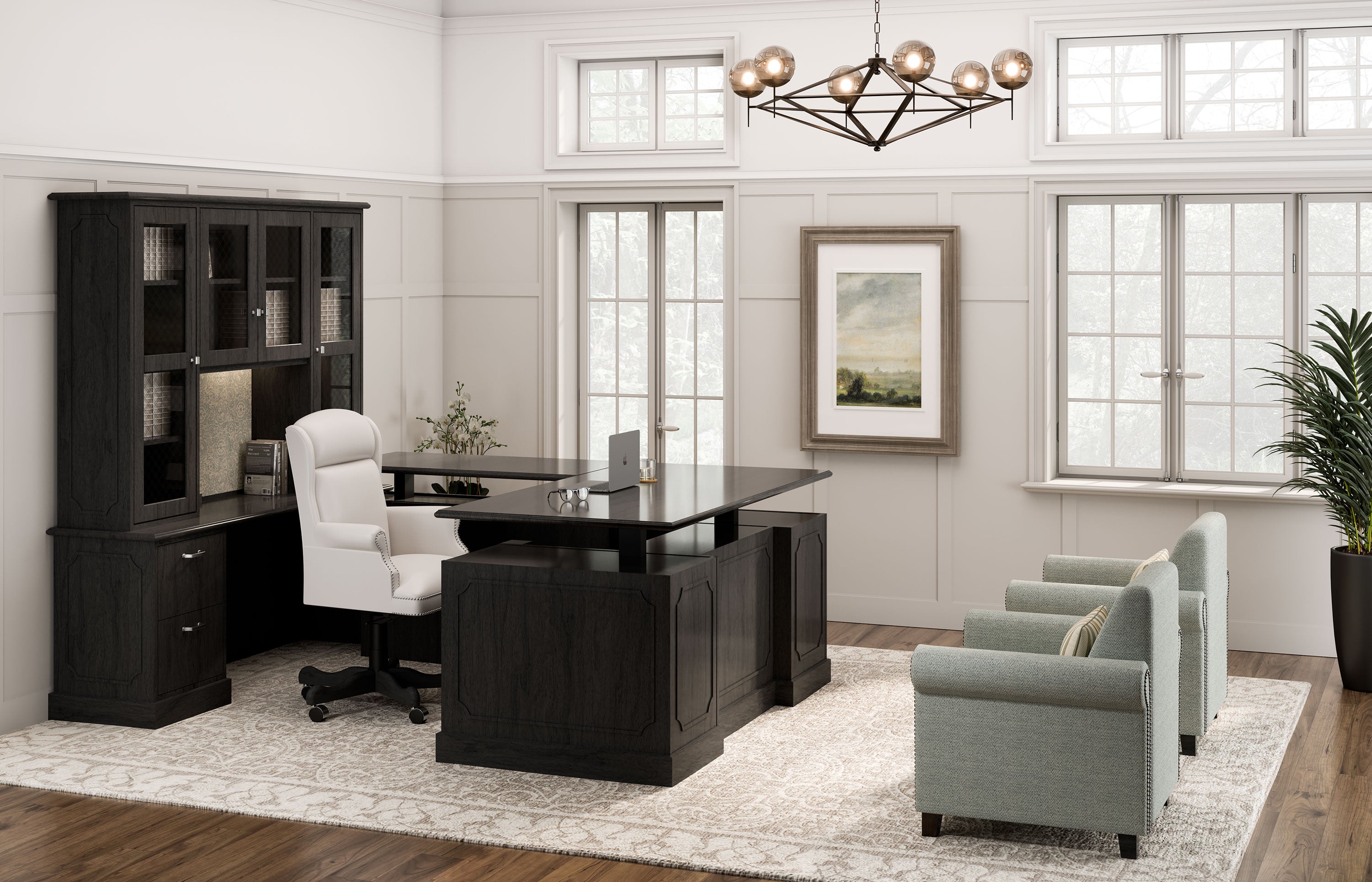 Indiana Furniture Jefferson executive office collection
