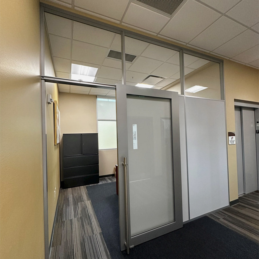 NxtWall FLEX solid wall panels in commercial office